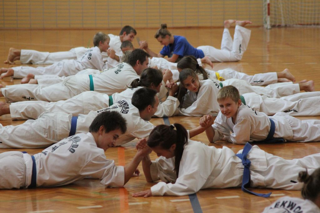 Trening Legnickiego Klubu Taekwon-do