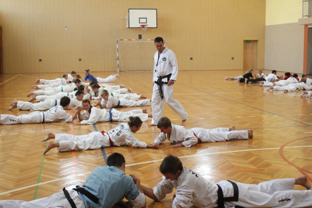 Trening Legnickiego Klubu Taekwon-do