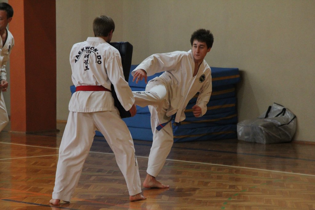 Trening Legnickiego Klubu Taekwon-do