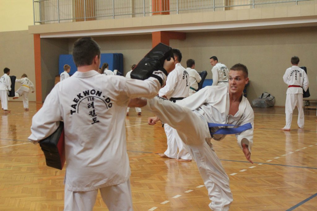 Trening Legnickiego Klubu Taekwon-do