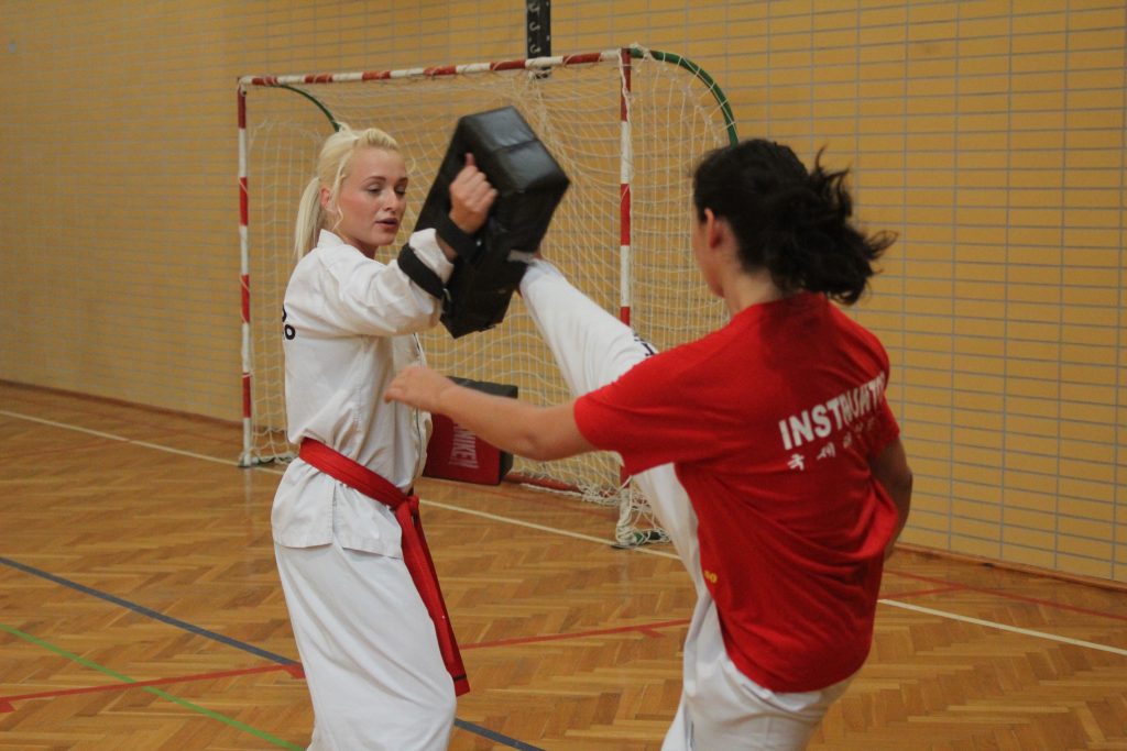 Trening Legnickiego Klubu Taekwon-do