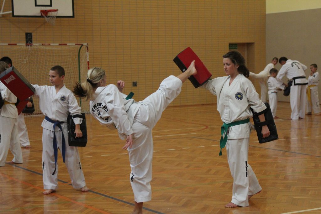 Trening Legnickiego Klubu Taekwon-do
