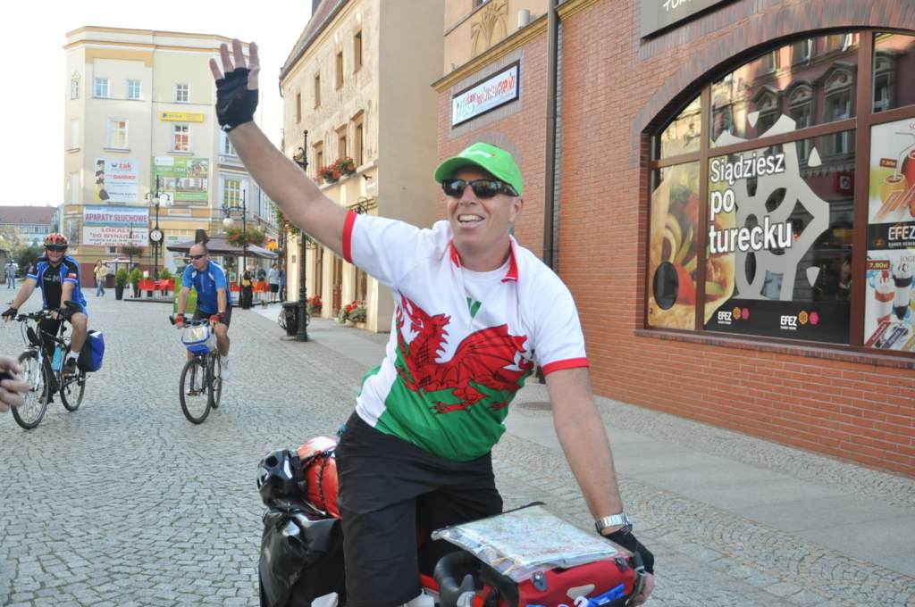 Walijczyk jedzie dla legnickich dzieci