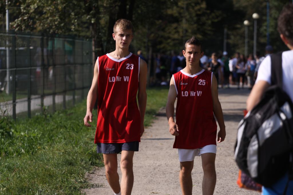Biegi przełajowe w legnickim parku