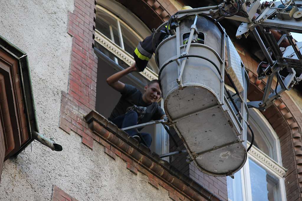 Ewakuacja II LO. Ćwiczenia
