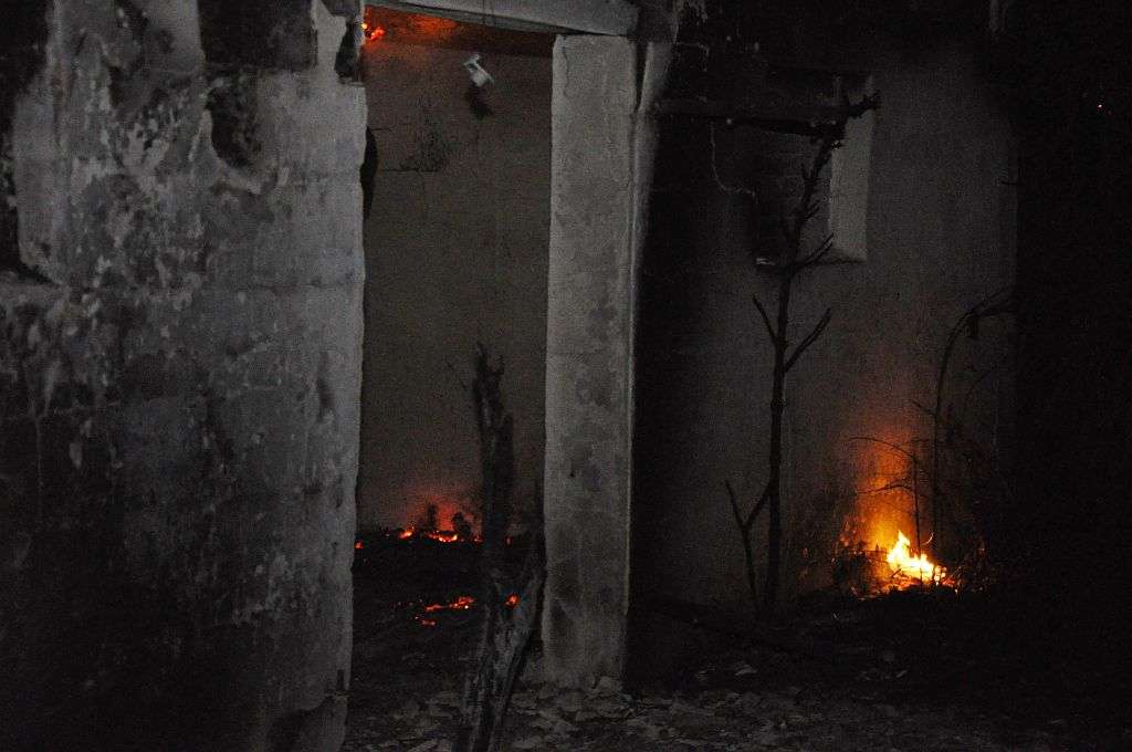 Pożar w Kawicach