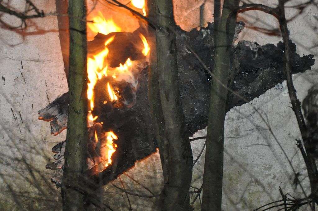 Pożar w Kawicach
