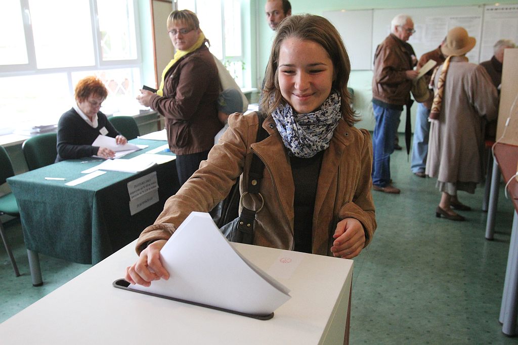 Wybory 2011: Głosowanie