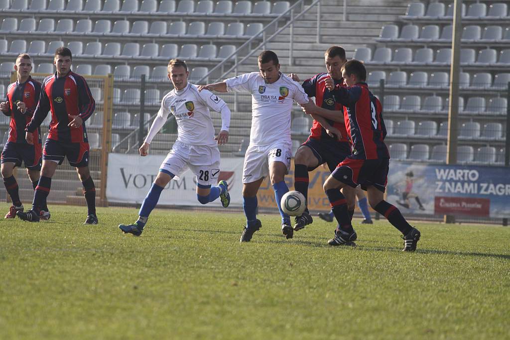 Porażka rezerw Miedzi