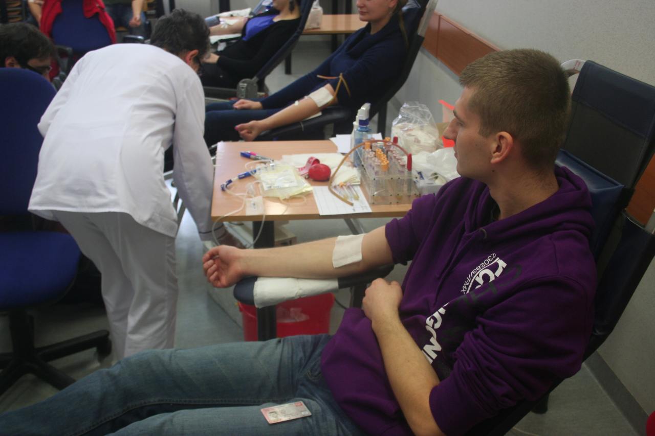 Studenci zbierali krew dla chorego 6-latka