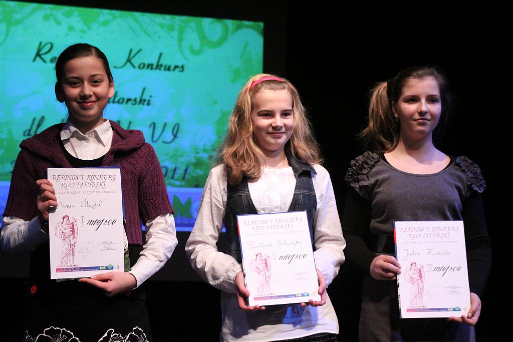 Rejonowy Konkurs Recytatorski klas V