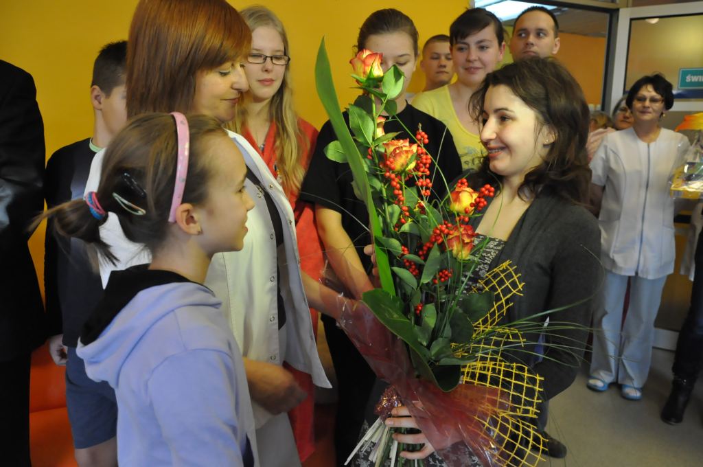 Otwarcie Pokoju Uśmiechu w legnickim szpitalu