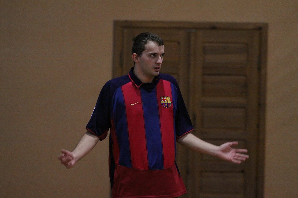 Sparing dziennikarzy przed turniejem