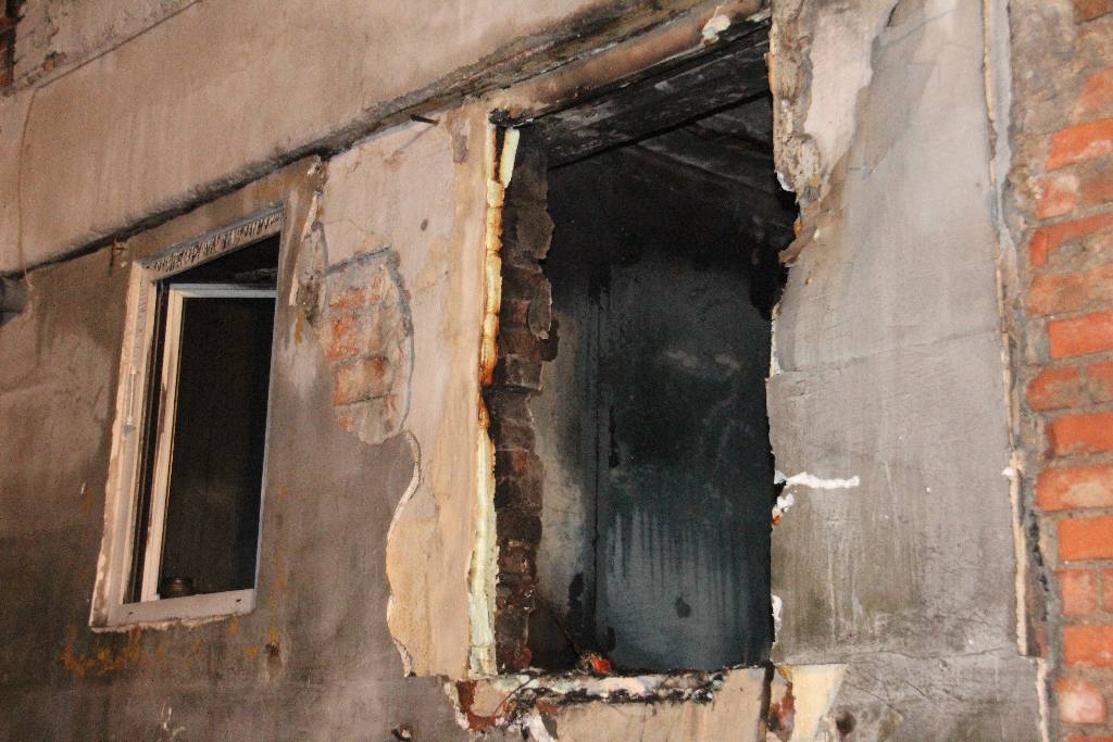 Pożar mieszkania przy ulicy Kartuskiej