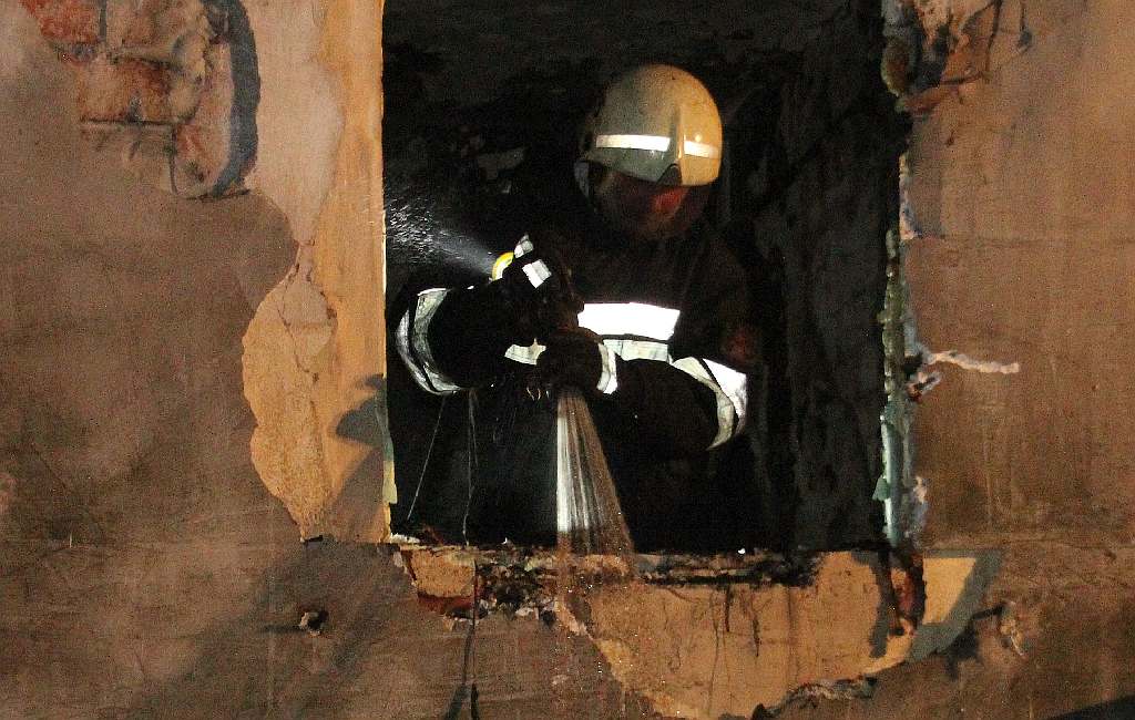 Pożar mieszkania przy ulicy Kartuskiej