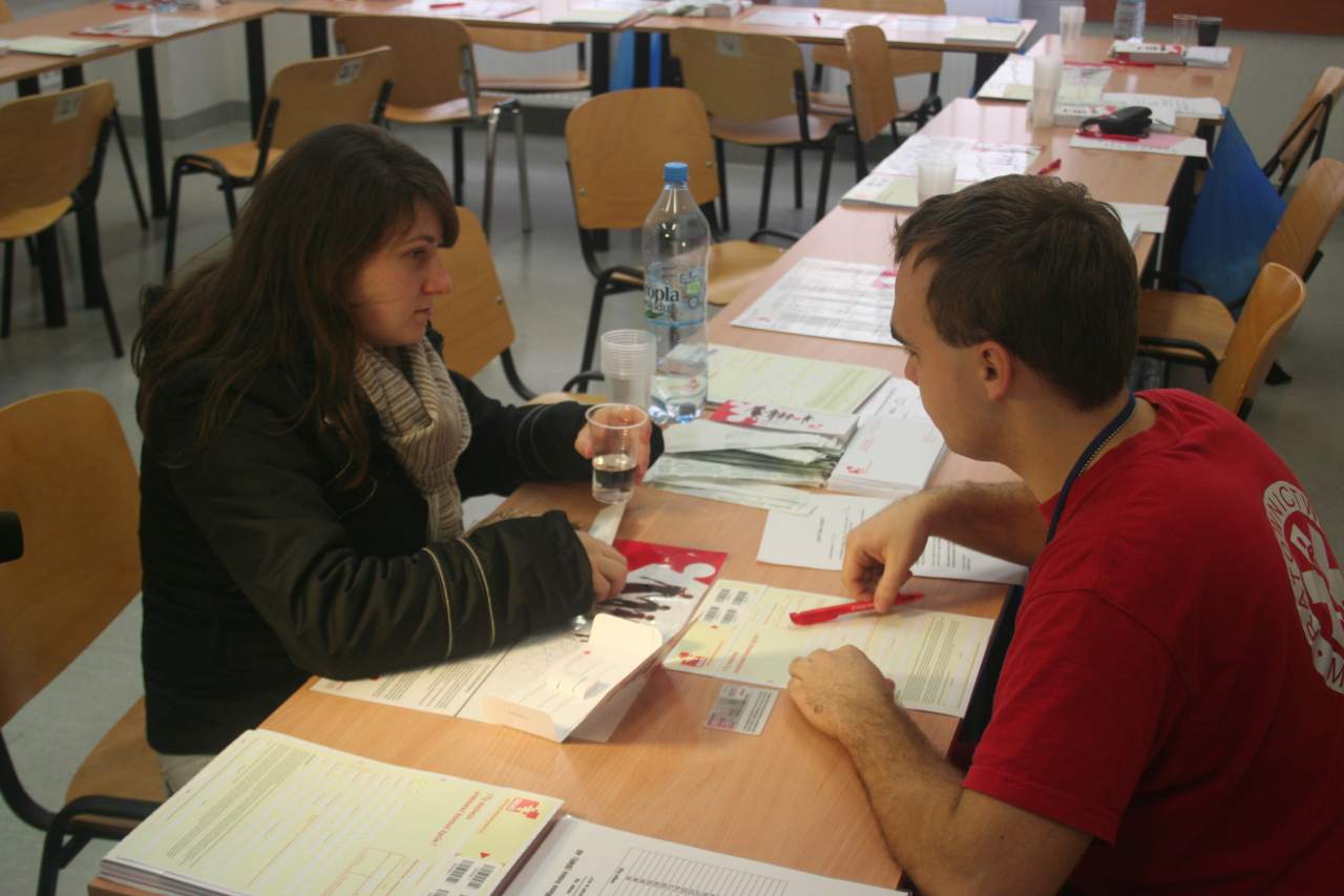 76 osób gotowych oddać szpik