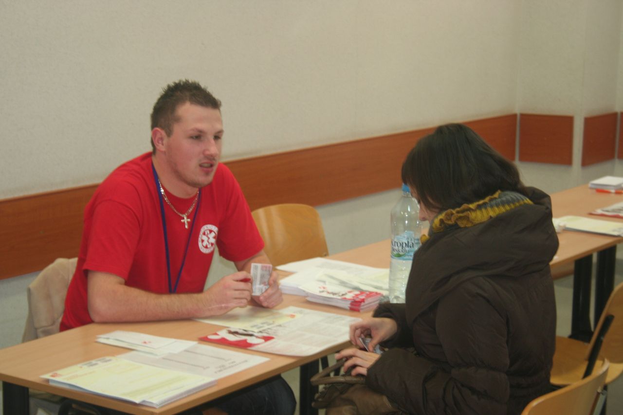 76 osób gotowych oddać szpik