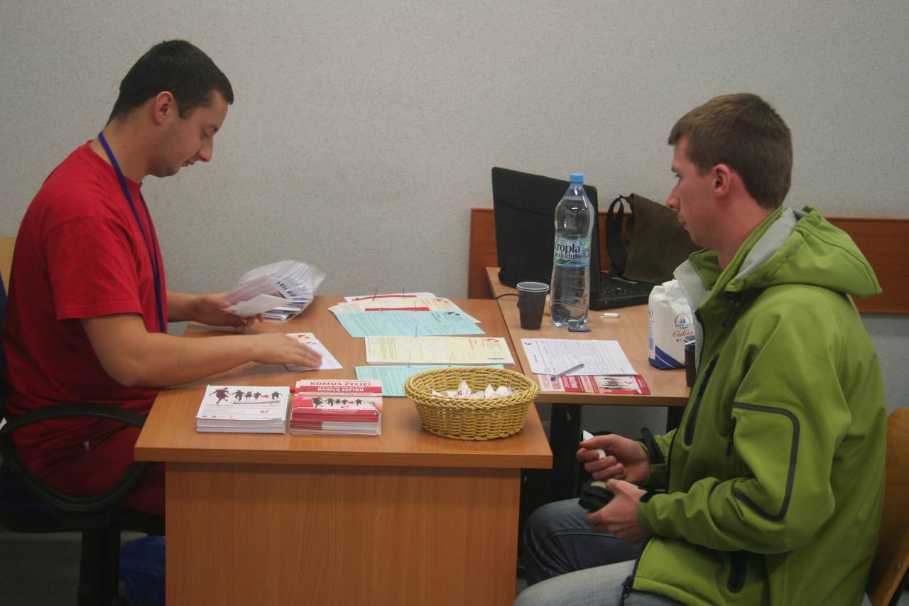 76 osób gotowych oddać szpik