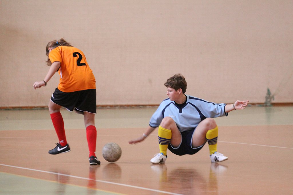 Finały Licealiady dziewcząt w Halowej Piłce Nożnej cz2