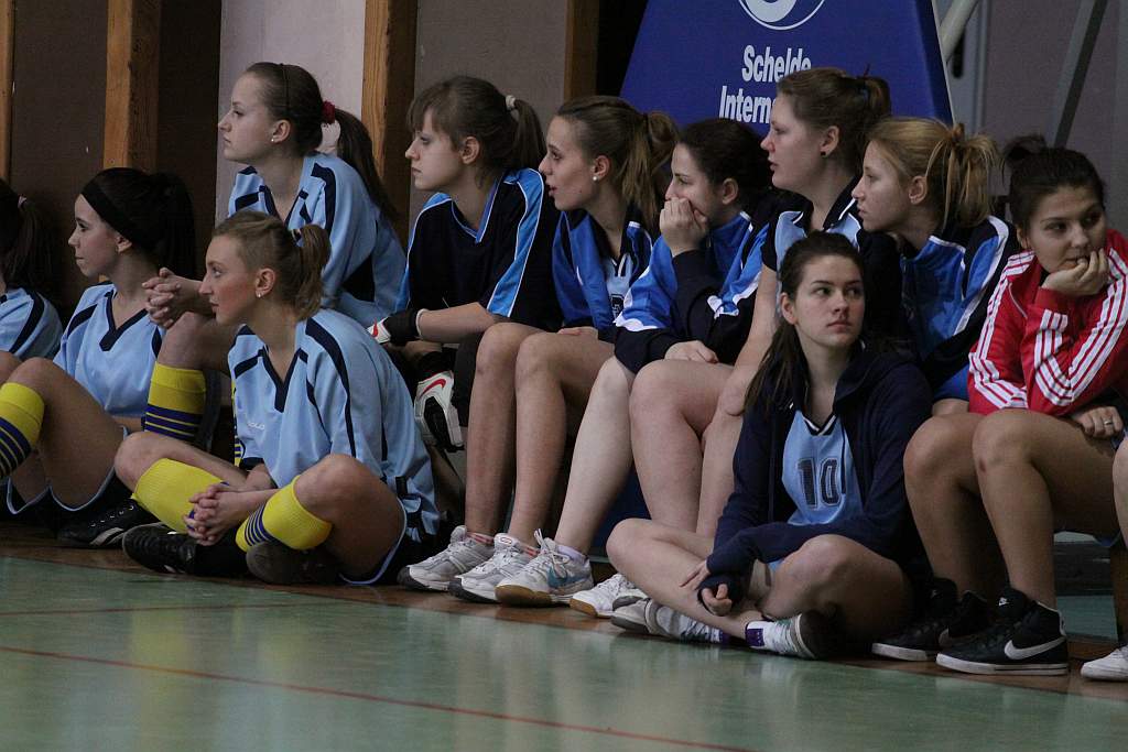 Finały Licealiady dziewcząt w Halowej Piłce Nożnej cz1