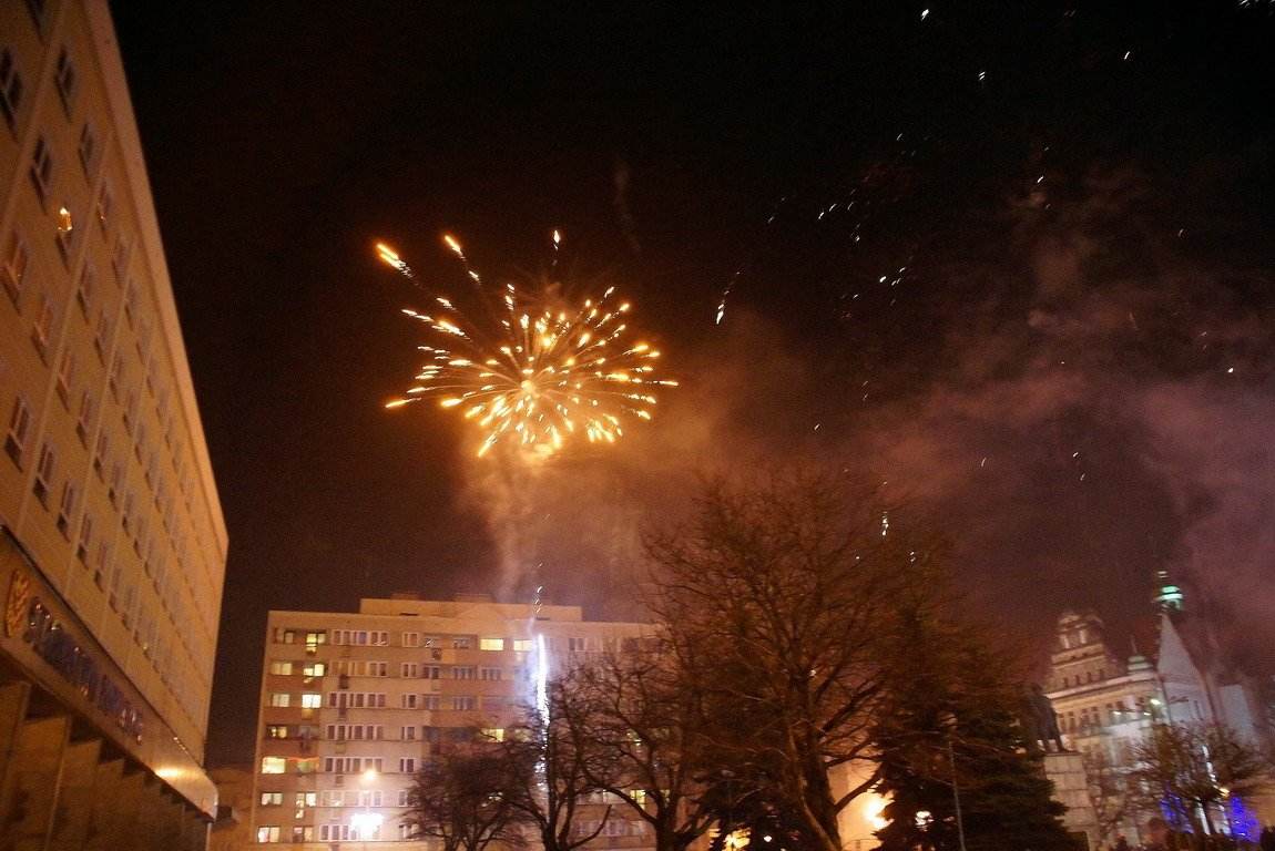 Nowy Rok na placu Słowiańskim