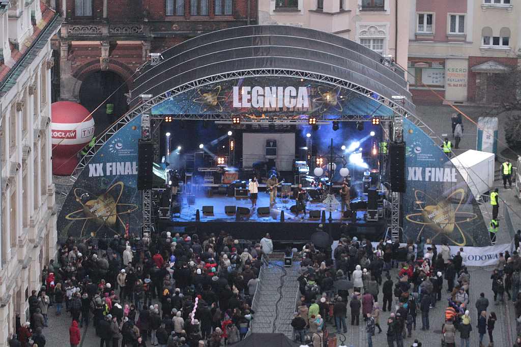 Wielka Orkiestra Świątecznej Pomocy nad Legnicą
