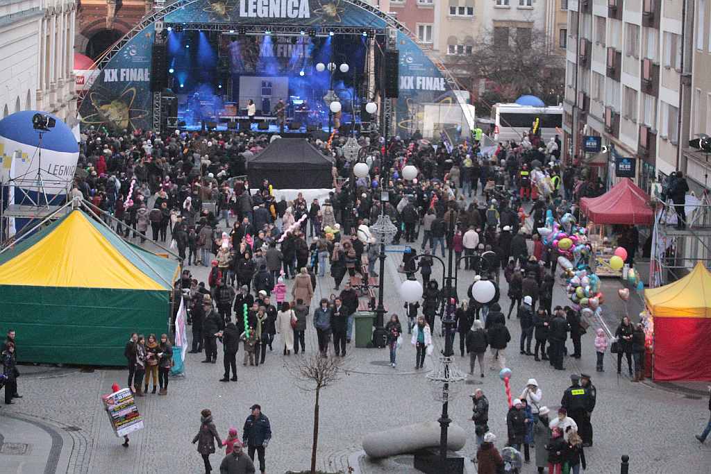 Wielka Orkiestra Świątecznej Pomocy nad Legnicą