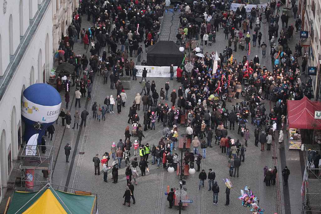 Wielka Orkiestra Świątecznej Pomocy nad Legnicą