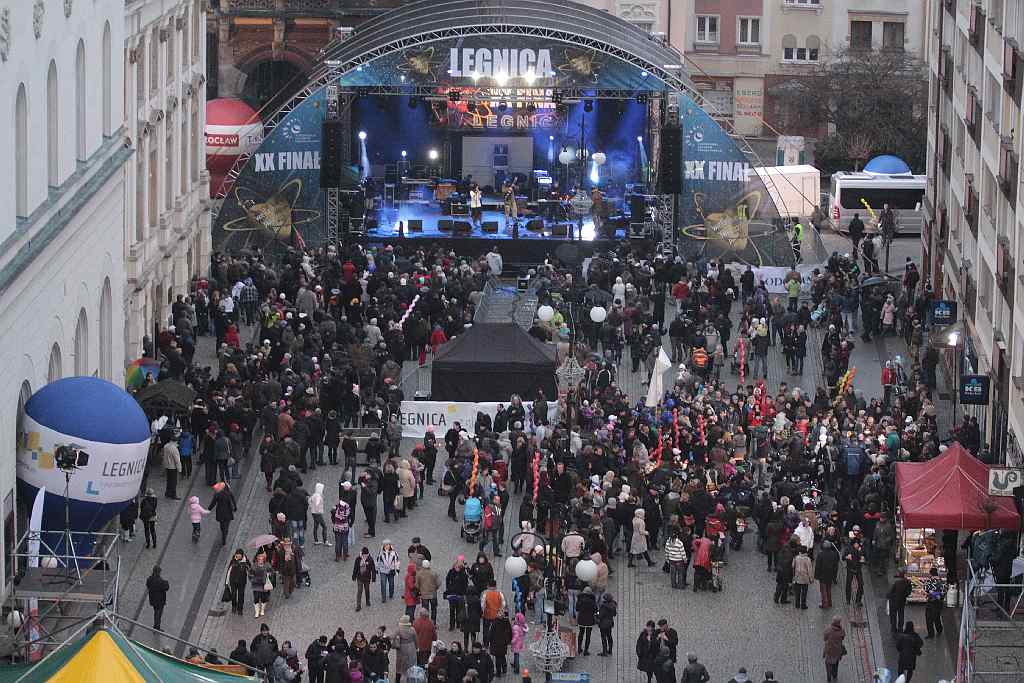 Wielka Orkiestra Świątecznej Pomocy nad Legnicą