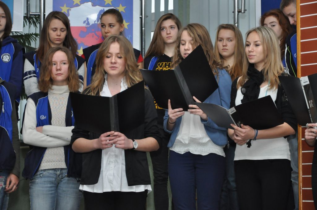 Wystawa Polskiej Prezydencji w Zespole Szkół Integracyjnych