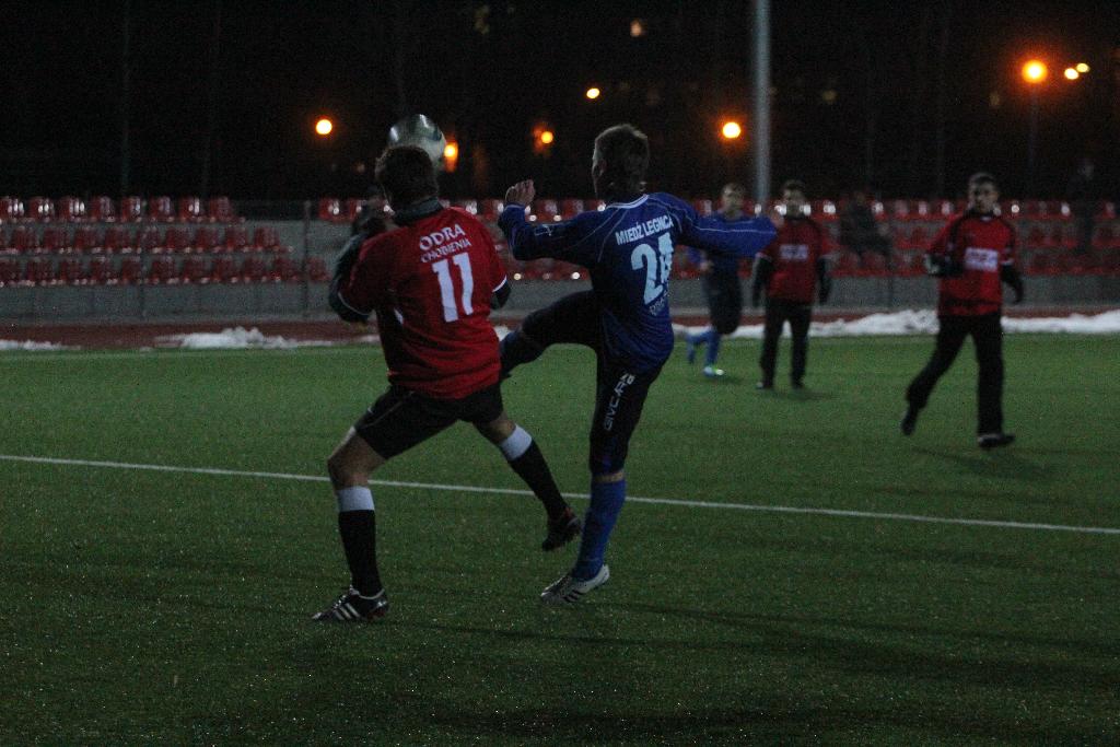 Sparing: Miedź - Odra 1:0