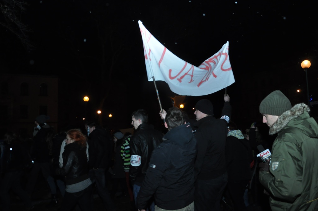 Legnicki marsz przeciwko umowie ACTA