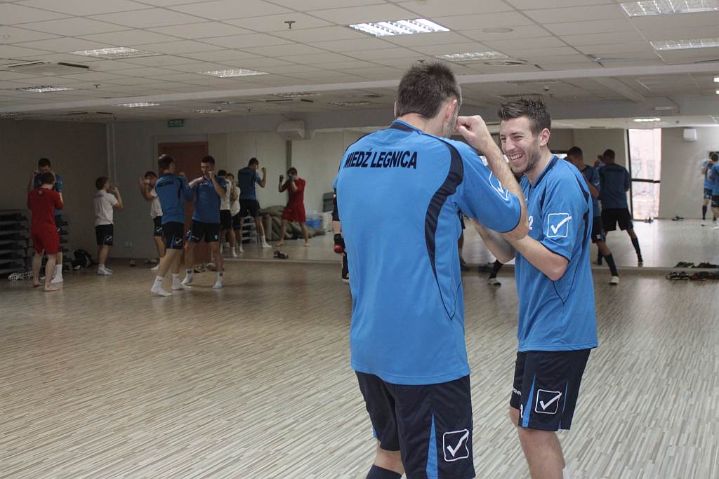 Całkiem inny trening Miedzi Legnica