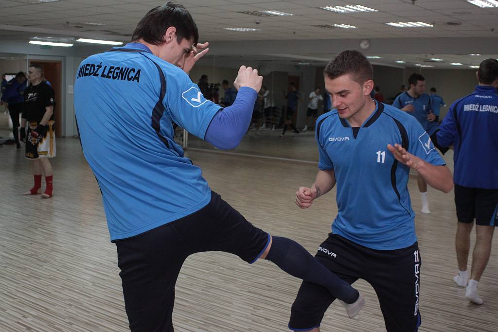 Całkiem inny trening Miedzi Legnica