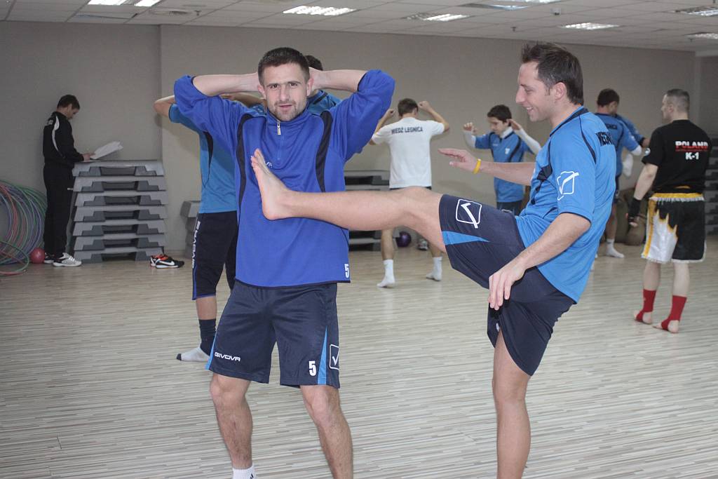 Całkiem inny trening Miedzi Legnica
