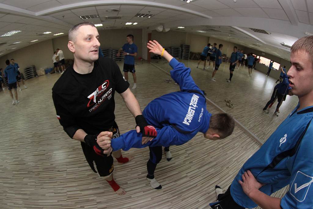 Całkiem inny trening Miedzi Legnica