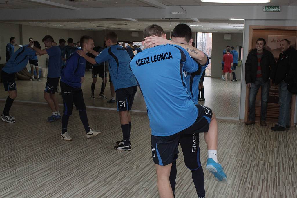 Całkiem inny trening Miedzi Legnica