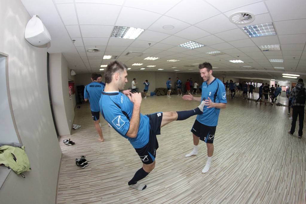 Całkiem inny trening Miedzi Legnica