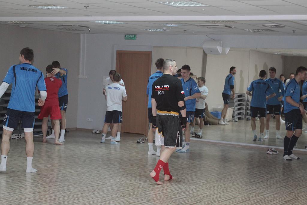 Całkiem inny trening Miedzi Legnica