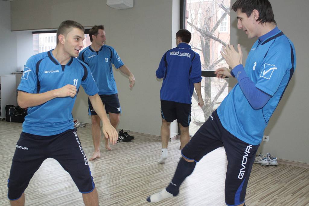Całkiem inny trening Miedzi Legnica