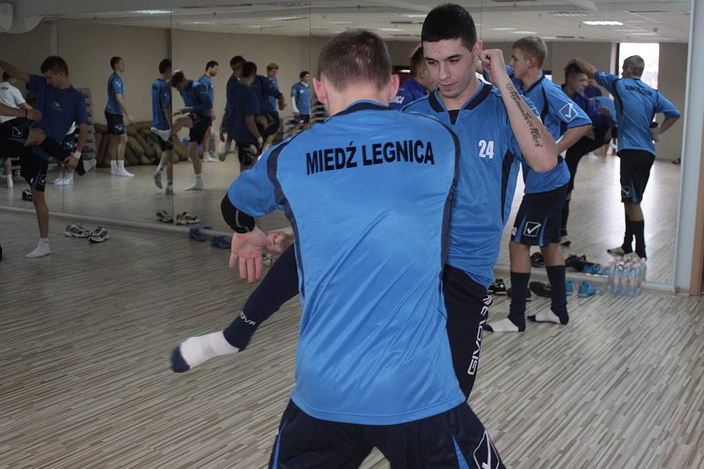 Całkiem inny trening Miedzi Legnica