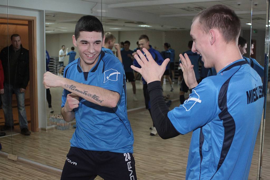 Całkiem inny trening Miedzi Legnica