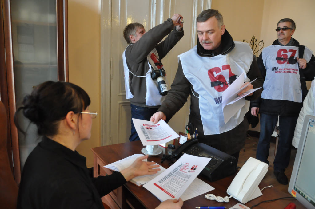 Związkowcy odwiedzili legnickie biura poselskie