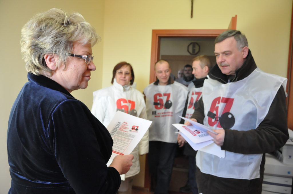 Związkowcy odwiedzili legnickie biura poselskie