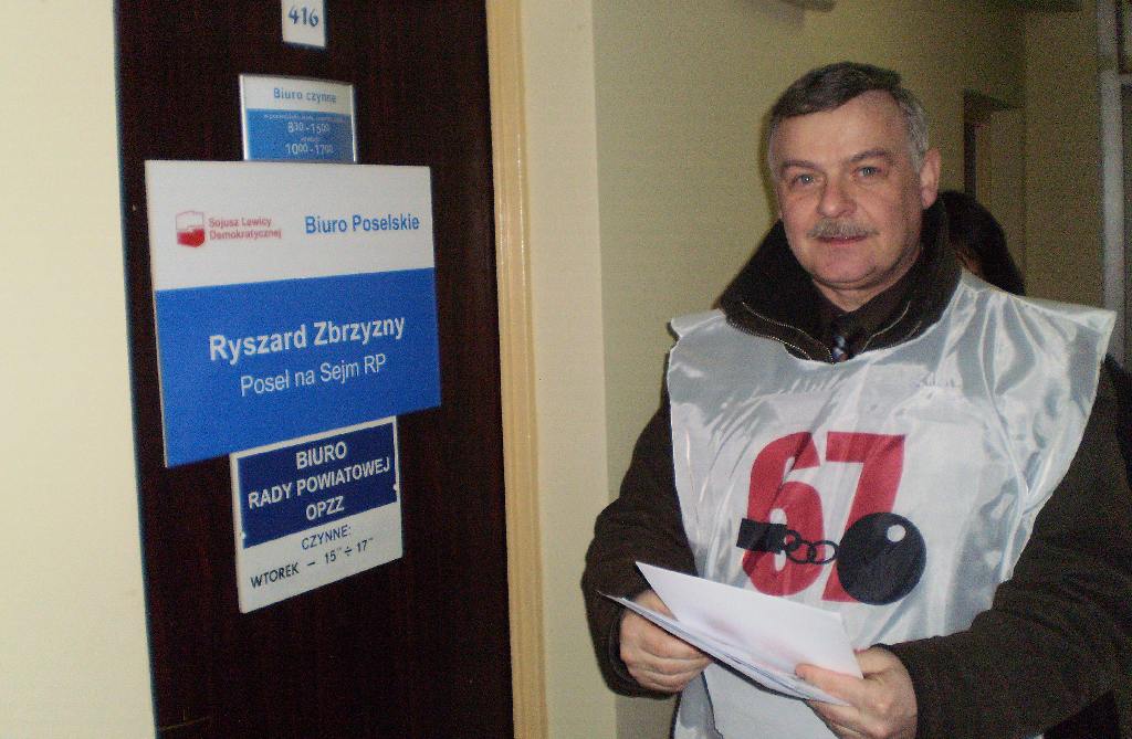 Związkowcy odwiedzili legnickie biura poselskie