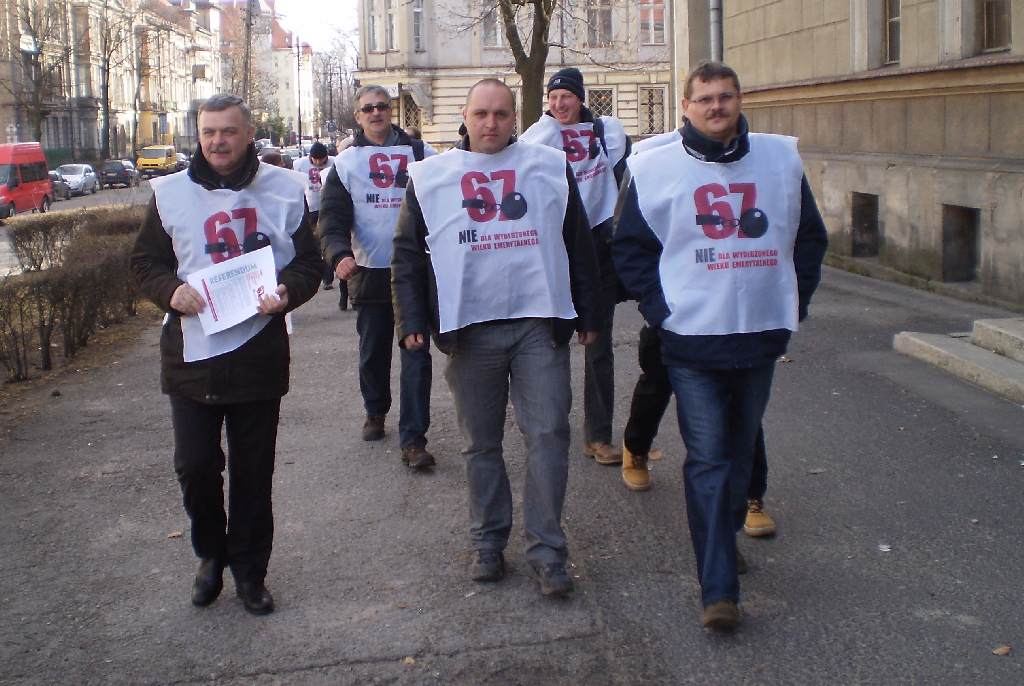 Związkowcy odwiedzili legnickie biura poselskie