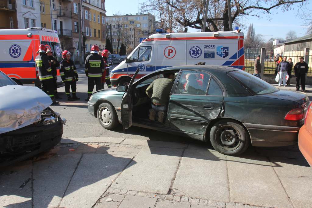 Wypadek na ulicy Hutników