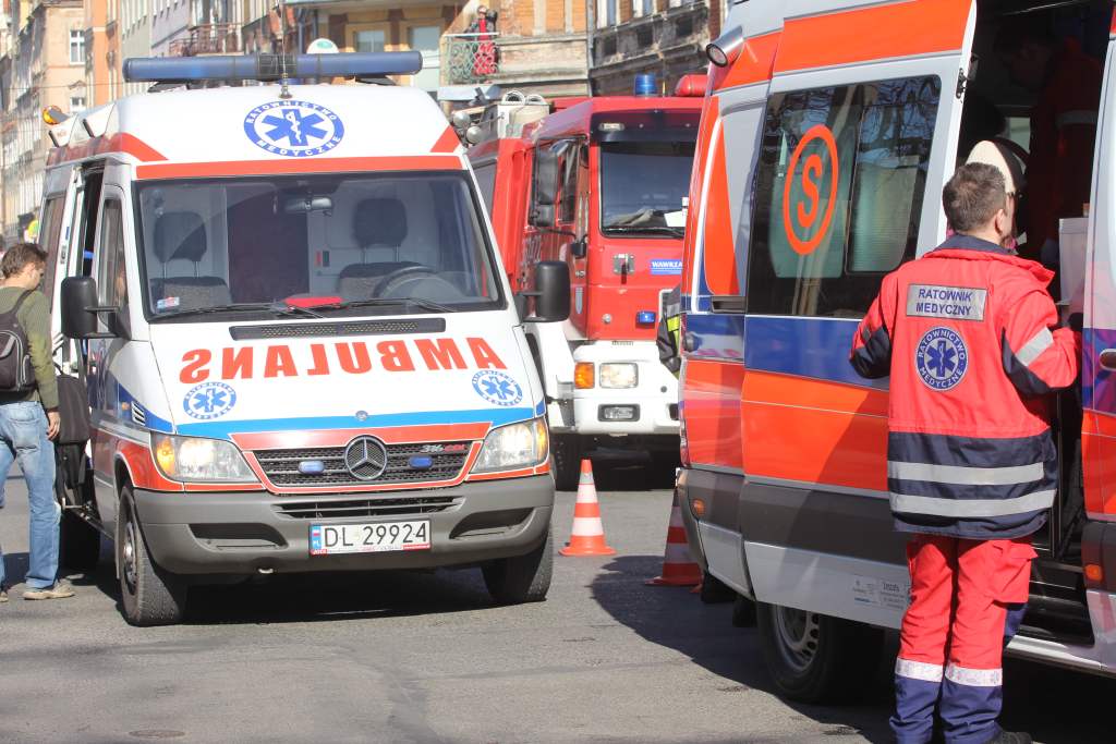 Wypadek na ulicy Hutników