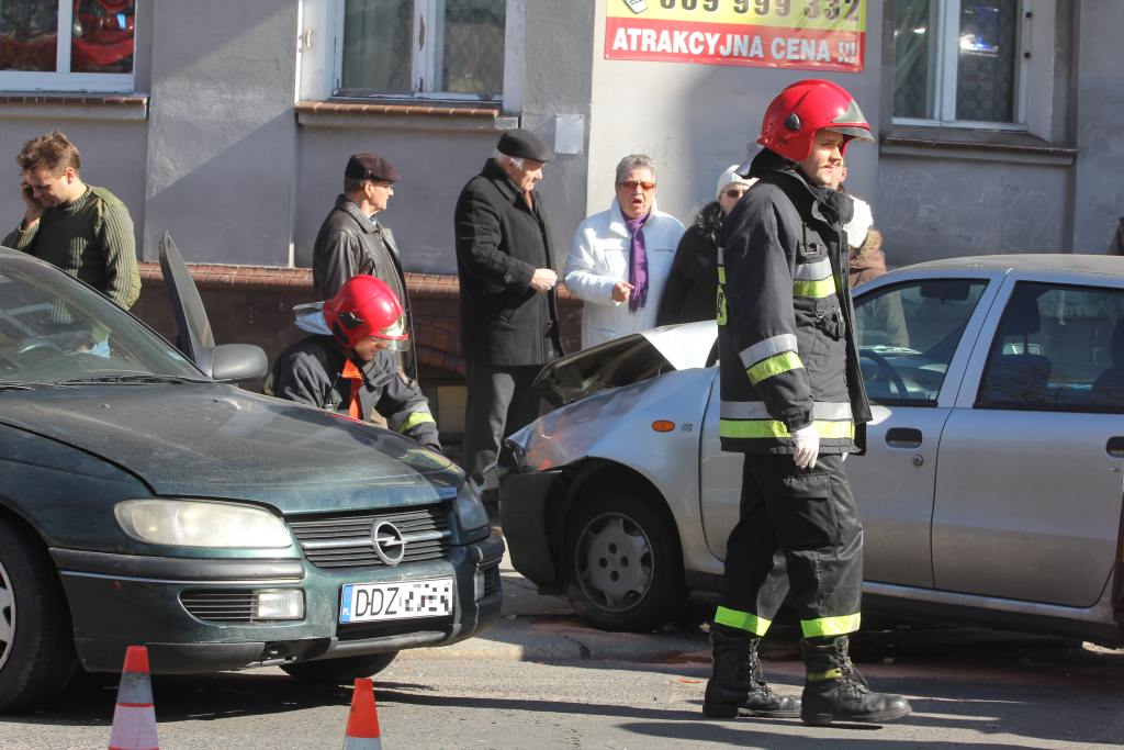 Wypadek na ulicy Hutników