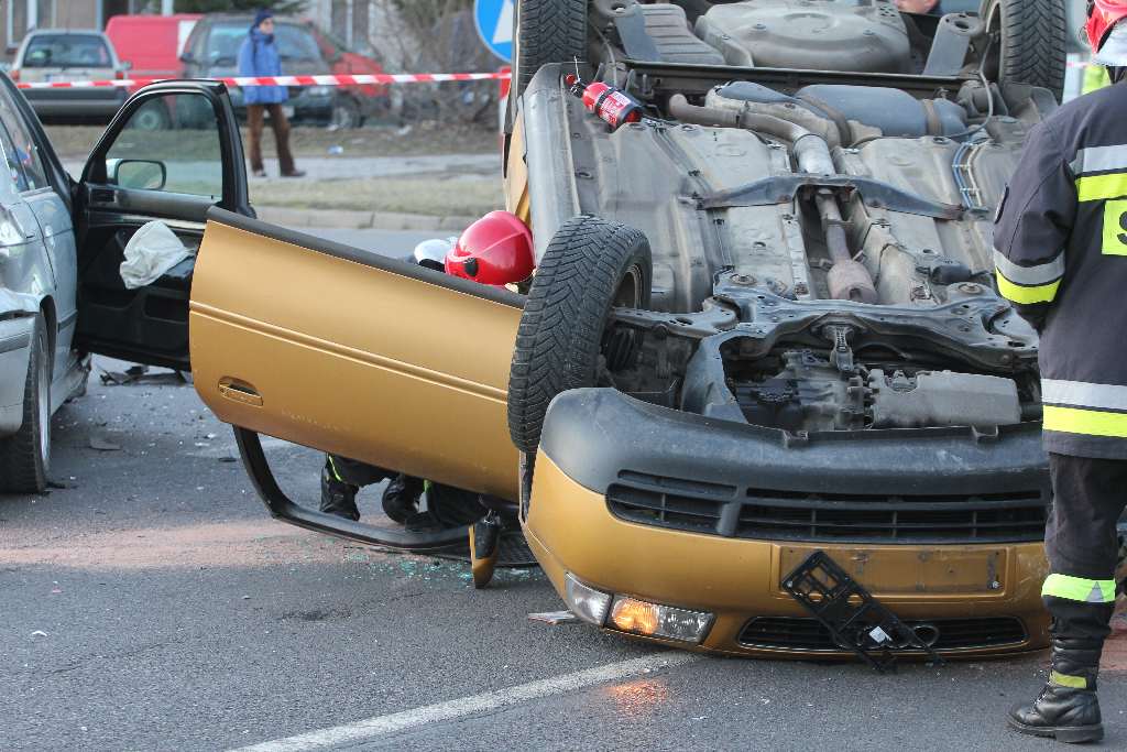 Wypadek na ulicy Leszczyńskiej